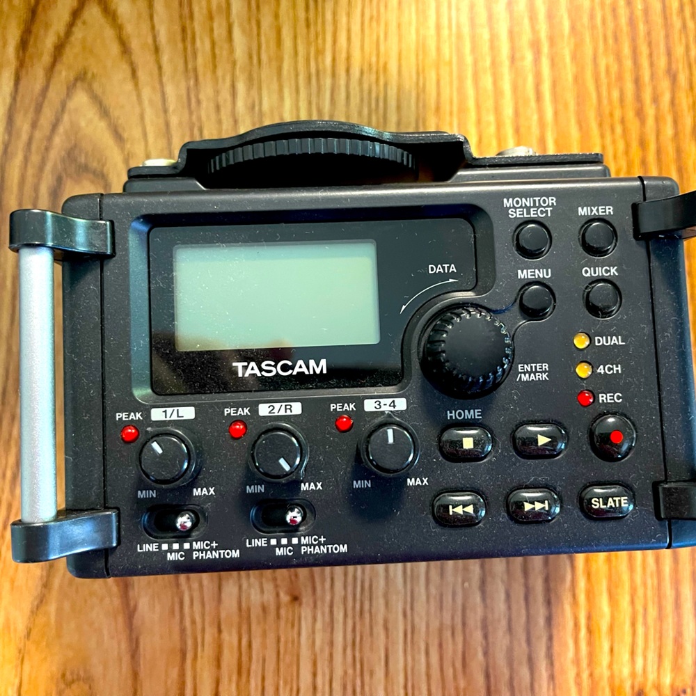 Tascam DR-60DmkII 4-Channel Portable Recorder with 8GB Memory Card,